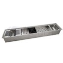 Ver imagem 1 de Calha Canal Úmida Organizador Escorredor 90 X 18 Inox Tubrax