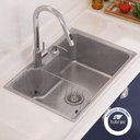Ver imagem 1 de Cuba Pia Cozinha Gourmet Luxo com Acessórios Aço Inox 304 Tubrax