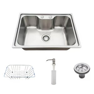 Cuba Pia Cozinha Gourmet Luxo com Acessórios Aço Inox 304 Tubrax