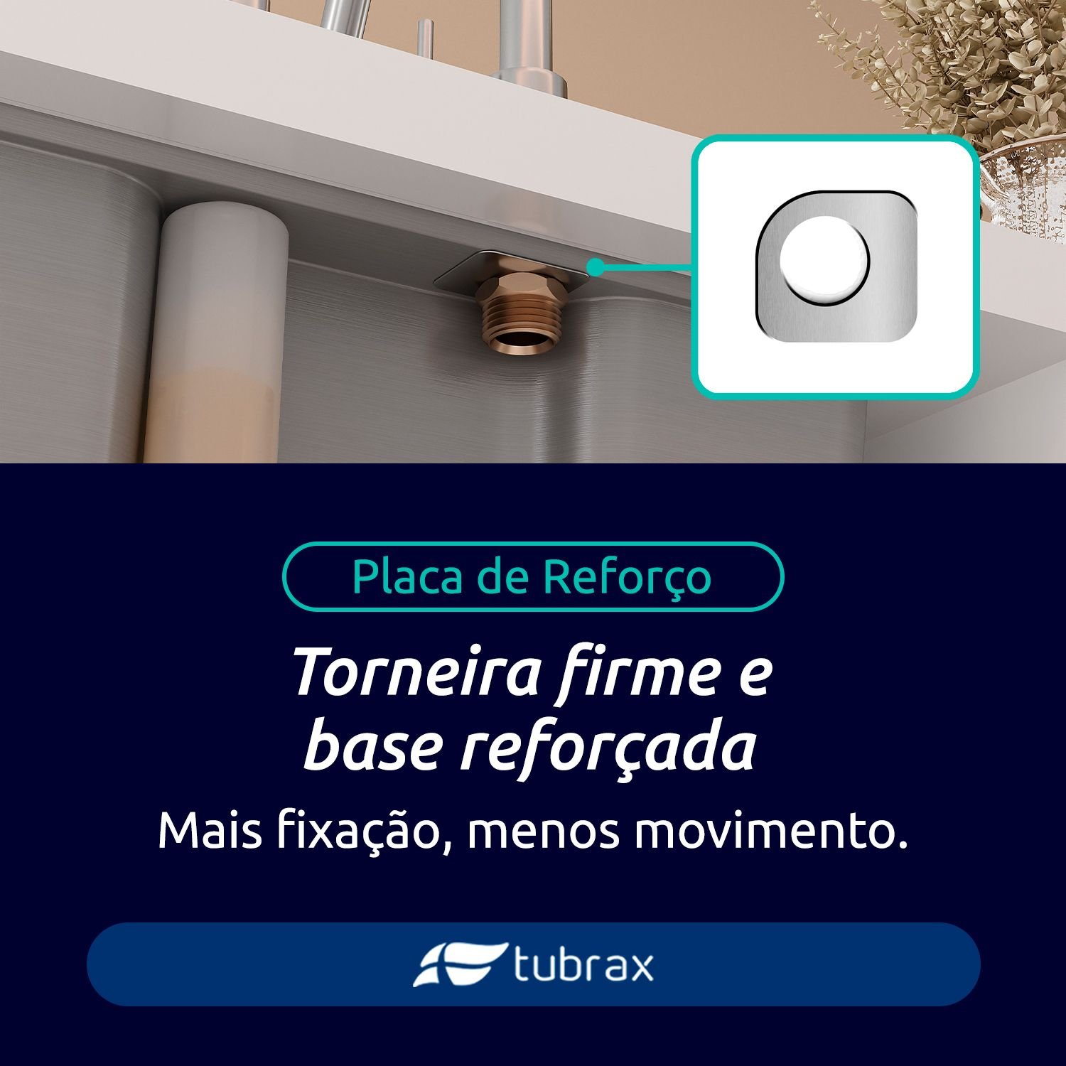 Cuba Pia Cozinha Gourmet Luxo com Acessórios Aço Inox 304 Tubrax - 8