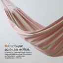Ver imagem 7 de Rede de Dormir Premium Terapêutica e Inclusiva Rosa Bebê com Bege
