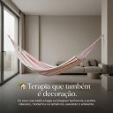 Ver imagem 4 de Rede de Dormir Premium Terapêutica e Inclusiva Rosa Bebê com Bege