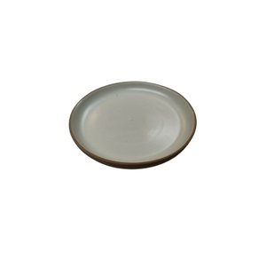 Prato para Pão em Cerâmica Linha Certa - Ateliê da Villa Creme