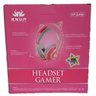 Headset Fone Gamer com Microfone Rgb Knup x-One Ps4 Pc Kp-Ga04 Rosa Gatinho - 3