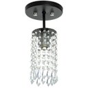Ver imagem 2 de Lustre Clearcrillic Cristal Acrílico Redondo Preto