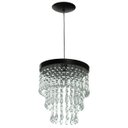 Ver imagem 2 de Lustre Pendente De Cristal Acrílico Manucrillic Preto