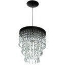 Ver imagem 1 de Lustre Pendente De Cristal Acrílico Manucrillic Preto