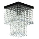 Ver imagem 2 de Lustre de Cristal Acrilico Marrycrilic Preto