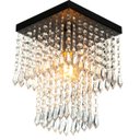 Ver imagem 3 de Lustre de Cristal Acrilico Marrycrilic Preto