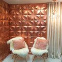 Ver imagem 1 de Placas de Parede 3d Alto Impacto Decoração Kit 2m² e Cola