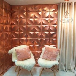 Placas de Parede 3d Alto Impacto Decoração Kit 2m² e Cola - 1