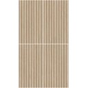 Ver imagem 3 de Revestimento Formigres 33x59cm Acetinado Retificado Taiko Bege 2.02m²