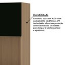 Ver imagem 3 de Armário Aéreo para Micro-Ondas 60cm 2 Portas Slim Luciane Móveis