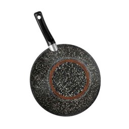 Wok Antiaderente Alumínio 28 Cm Preto Stone Rochedo R2z1s6b81 - 2
