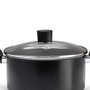 Ver imagem 2 de Caçarola com Tampa Antiaderente 22 Cm 3,4 Litros Ebony Preto Brinox 7190/460