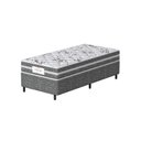 Ver imagem 2 de Conjunto Box Solteiro Mola Ensacada Prodormir Solar Bambu Cinza