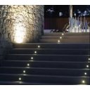 Ver imagem 3 de Kit 10 Balizadores Piso Jardim Embutir Led 1w Ip 67 Blindado Bivolt