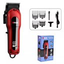 Ver imagem 2 de Máquina de Cortar Cabelo Wmark Ng-122 Vermelha Bivolt