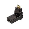 Adaptador 90 Graus Mini Hdmi para Hdmi - Kit com 5 - 1