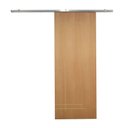 Ver imagem 1 de Porta de Correr P- Verniz Frisada Kit Alumínio F05 - 210x60