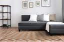 Ver imagem 2 de Tapete Para Sala ou Quarto 3,00M x 1,32M Antiderrapante Chevron Zig Zag Caramelo e Cru