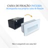 4 Balizador de Escada Embutir Parede Externo Led 3000k Zan42 - 9