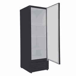 Conservador/ Freezer Vertical Rf-009 - Preto Porta Cega Tripla Ação 420 L +7 a -22°c - Frilux 220v - 1