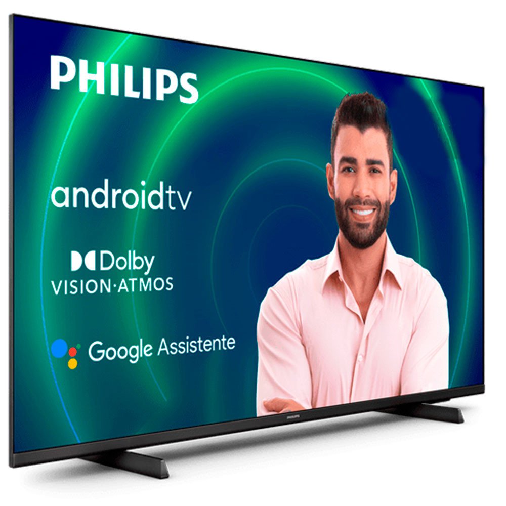 Smart TV Philips LED 65 4K Wi-Fi Android Comando de Voz 65PUG7406 - 5