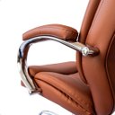 Ver imagem 3 de Cadeira Escritório Presidente Office Couro Confortável