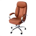Ver imagem 1 de Cadeira Escritório Presidente Office Couro Confortável