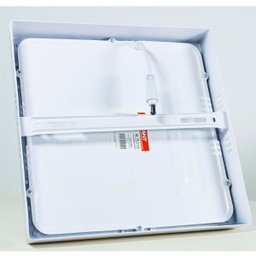 Kit 2 Plafon Sobrepor Quadrado LED 24W Painel Branco Frio 30x30 Avant - 3 Kit 2 Plafon Sobrepor Quadrado LED 24W Painel Branco Frio 30x30 Avant - 3