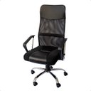 Ver imagem 1 de Cadeira Escritório Giratória Slim Mesh Presidente Executivo