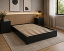 Ver imagem 1 de Base Cama Box Queen Imperatriz Com Pés Preto Viero