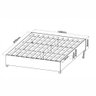 Base Cama Box Queen Imperatriz Com Pés Preto Viero - 3