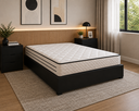 Ver imagem 3 de Base Cama Box Queen Imperatriz Com Pés Preto Viero