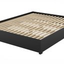Ver imagem 4 de Base Cama Box Queen Imperatriz Com Pés Preto Viero