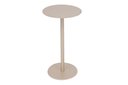 Ver imagem 2 de Mesa Lateral Apoio Redonda Wing Baixa:champagne