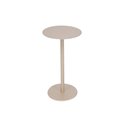 Ver imagem 2 de Mesa Lateral Apoio Redonda Wing Baixa:champagne