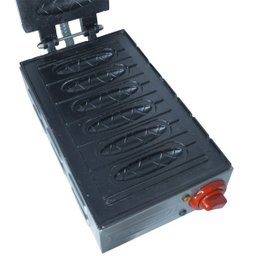 Crepeira Elétrica Profissional Teflon Antiaderente 6 Crepes Suiço Industrial Cotherm 2681 Inox - 4