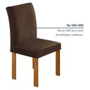 Ver imagem 6 de Conjunto Sala de Jantar 4 Lugares Retangular Tampo MDF Mesa Carol com Cadeiras Espanha