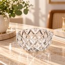 Ver imagem 4 de Centro de Mesa de Cristal Diamond 25 cm Lyor