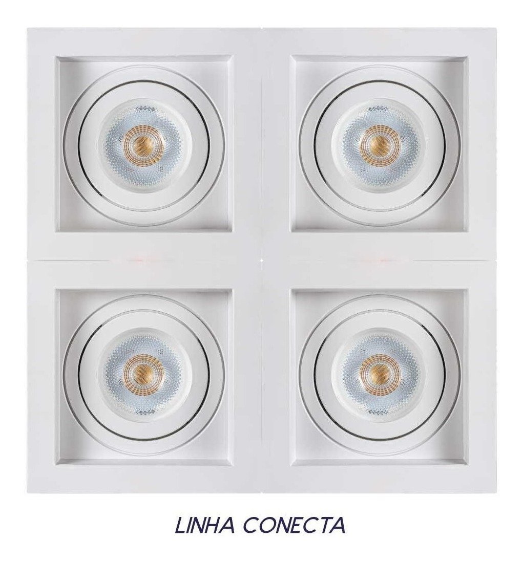 Spot Emb Conecta Branco Click DL146PAR20W P/E27 Bella ST2342 - 10