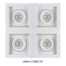 Spot Emb Conecta Branco Click DL146PAR20W P/E27 Bella ST2342 - 10