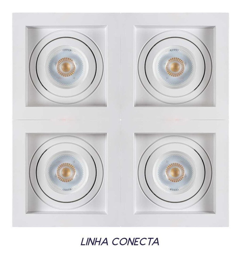 Spot Emb Conecta Branco Click DL146PAR20W P/E27 Bella ST2342 - 5