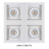 Spot Emb Conecta Branco Click DL146PAR20W P/E27 Bella ST2342 - 5