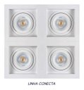 Ver imagem 5 de Spot Emb Conecta Branco Click DL146PAR20W P/E27 Bella ST2342