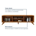 Ver mais imagens de Rack Painel para TV até 58 Polegadas com LED 100% MDF 220CMX130CM Pés em Madeira Maciça Gaia Grécia