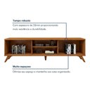 Ver mais imagens de Rack Painel para TV até 58 Polegadas com LED 100% MDF 220CMX130CM Pés em Madeira Maciça Gaia Grécia