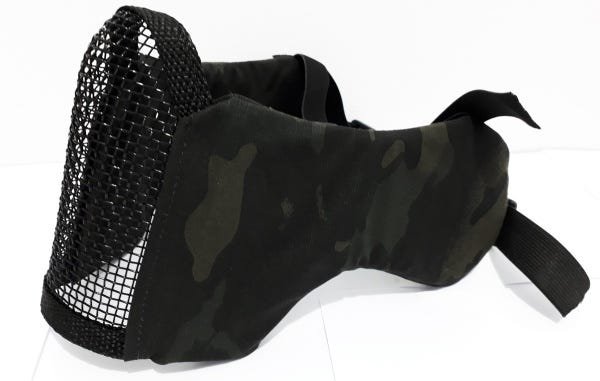 Mascara com Proteção de Orelha Multicam Black Airsoft - 2