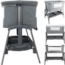 Ver imagem 2 de Berço para Bebes Co-leito Galzerano Colin Lado a Lado Cinza